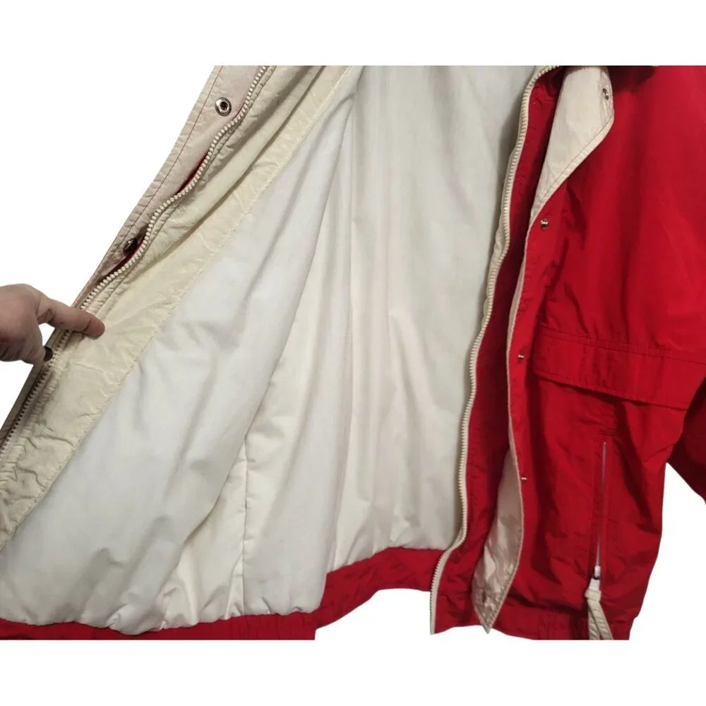 Vintage Woolrich Alpine Ski Jacket Red Winter Coat